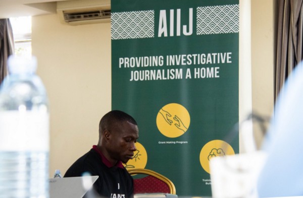 A participant at an AIIJ training session. Image: Supplied