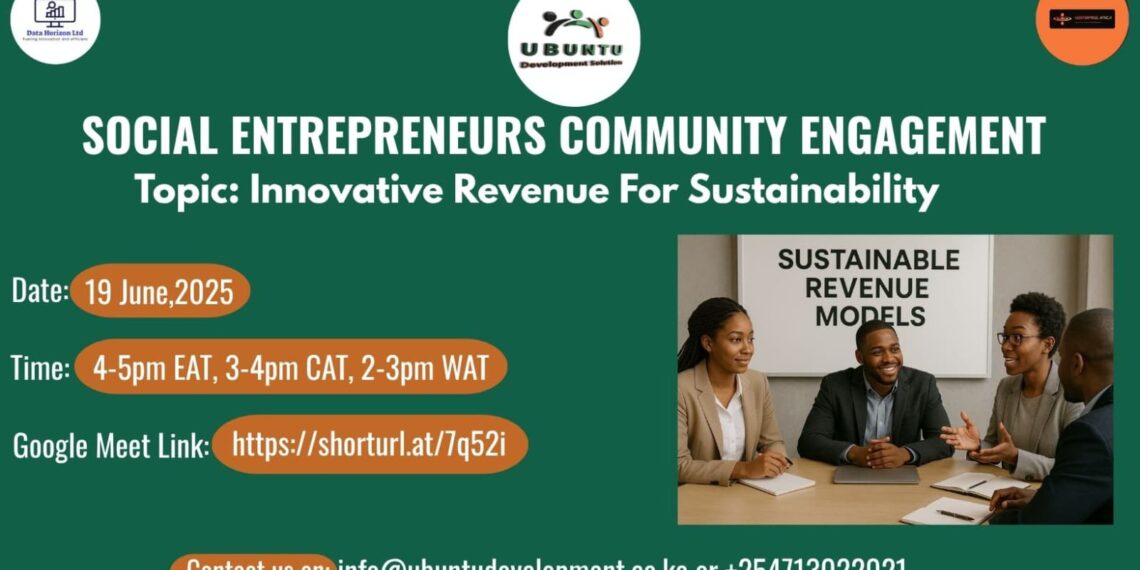 Menterprise Africa, two partners to host  webinar on sustainable revenue models